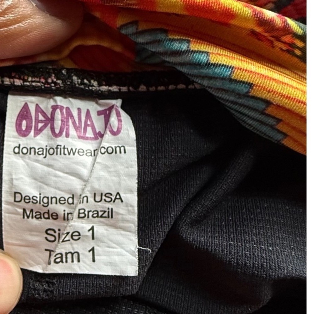 Dona Jo JoJo Skirt 2.0 Samba Print Athletic Running Tennis Skort‎ Pockets Size 1 - Picture 4 of 6